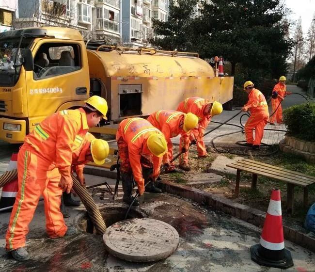 阿克塞市政管道清淤